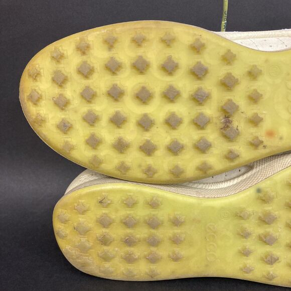 Ecco Biom -Women's Sz 40(9.5) Natural Motion -White Yak Leather -Spikeless Golf - Picture 13 of 14